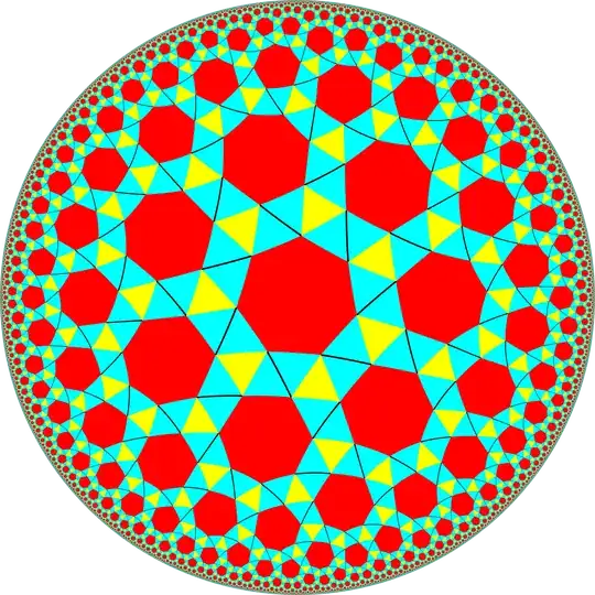 Snub triheptagonal tiling