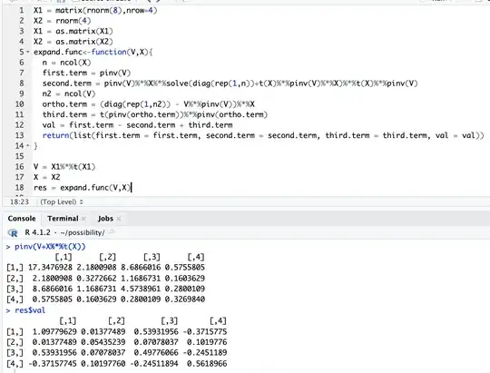 R studio code