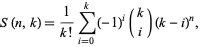 Sterling Number of The Second Kind