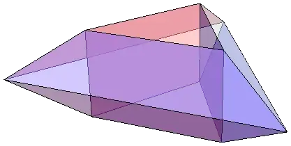toroidal polyhedron all faces quadrilaterals, all vertices degree 4