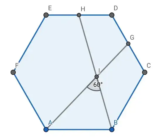 regular hexagon