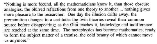 De la métaphysique aux mathématiques