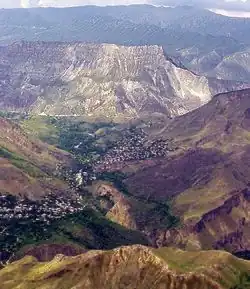 Gotsatl Bolshoy is a rural locality and the administrative center of Gotsatlinsky Selsoviet, Khunzakhsky District, Republic of Dagestan, Russia. Population: 2,188 (2010 Census); There are 5 streets in this selo.