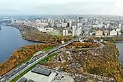 The New Karamyshevsky Bridge&nbsp;[ru] was the last unfinished section of the North-Western Chord and was opened in 2019.
