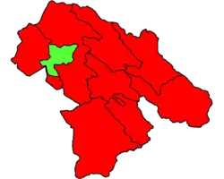 Location of Landeh County in&nbsp;Kohgiluyeh and Boyer-Ahmad&nbsp;province