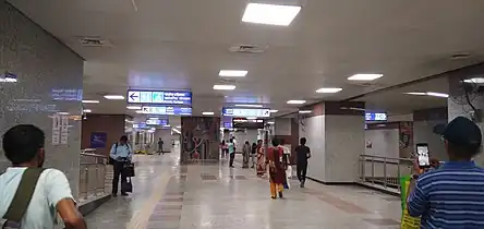 Concourse area