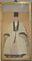 Men wearing beizi, Ming dynasty, 16th century