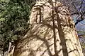 Exterior of the apse