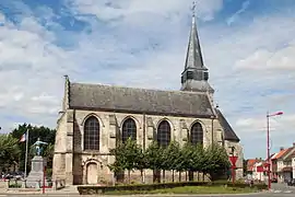 The church of Aix-Noulette