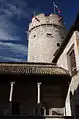 Augusto Tower view inside of the Castle
