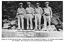 11's Dam with the CEC returning for a photo of them with their handiwork. The project made the June 1944 Seabee News Service issue and the 1948 February issue of the CEC Bulletin.