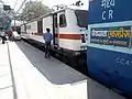 12139 Balharshah Sewagram Express with Ajni-based WAP-7 locomotive
