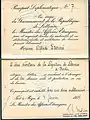 1939 Latvian diplomatic passport used for serving in Berlin