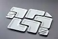 Ripples L-type Party Tray (1983)