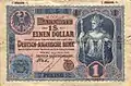 1 dollar local currency, Beijing (1907)
