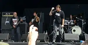 Agent Steel performing at Bang Your Head 2008