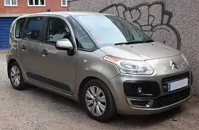 A five-door passenger car.