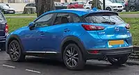 2017 Mazda CX-3 Sport NAV (UK, pre-facelift)