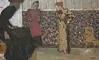 Three women in conversation (1893)
