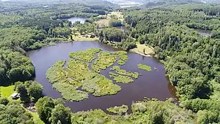Grands Prés ponds at La Voivre