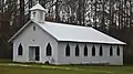 The Weogufka Methodist Church was built in 1948.