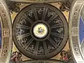 Dome ceiling painting Jesus Christ & the Twelve Apostles