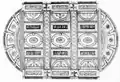 Drawing Room ceiling, 20 St. James's Square, London