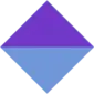 A two-toned rectangular organisational symbol
