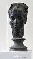 Portrait of a young woman (late 1960s)