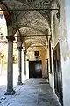 The frescoed vaults