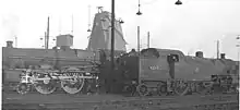 45552 Silver Jubilee at Willesden Sheds.