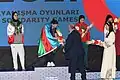 Women 67 kg Medal Ceremony