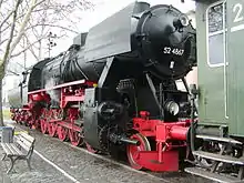 DB 52&nbsp;4867 of the Historische Eisenbahn Frankfurt (2004)