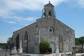 The church in Saint-Vivien