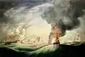 "Blowing up of the wreck"