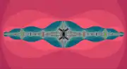 A corresponding Julia set of Burning Ship fractal