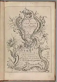 A New Book of Ornaments, MET DP270225, pre-1753.