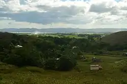 A view of native houses in Bula