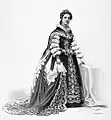 As Elizabeth in Paolo Giacometti's Elisabetha regina d'Inghilterra
