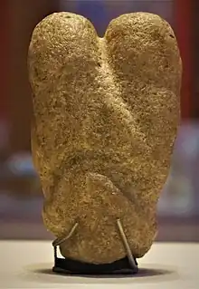 Room 2 – Ain Sakhri lovers, from the cave of Ain Sakhri, near Bethlehem, c. 9000 BC