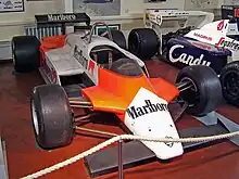 1980: Alfa Romeo appears with Marlboro-sponsored livery.