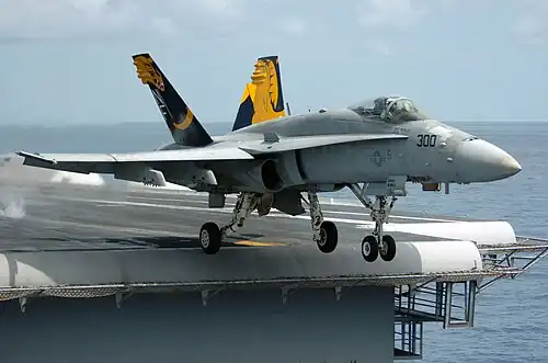 F/A-18 Hornet — carrier-capable multirole fighter