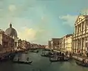 Il Canal Grande dalla chiesa di Santa Maria di Nazareth