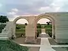 Image of Porta Principalis Dextra at castra Apulum, Roman Dacia (modern Romania)