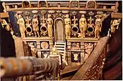 Carvings on Sovereign of the Seas' beakhead bulkhead