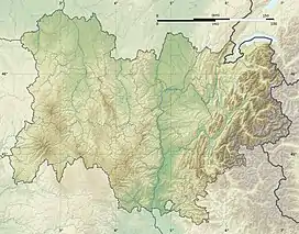 Lac Chauvet is located in Auvergne-Rhône-Alpes