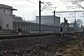 Băneasa Railway Station as seen from the platforms' side