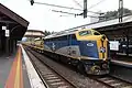 B80 on a works train at Hawthorn