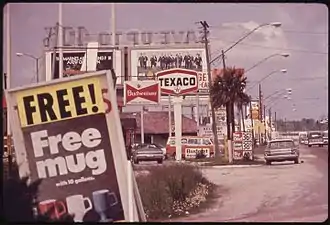Billboards and advertising clutter
