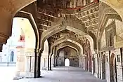Bada Gumbad Mosque interior.
